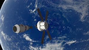 Artemis II Mission Animation Broll